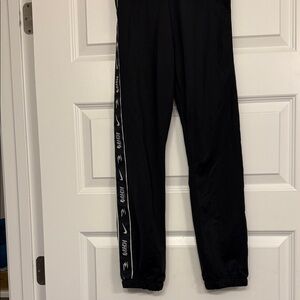 Nike Black Track Pants with Side Logo